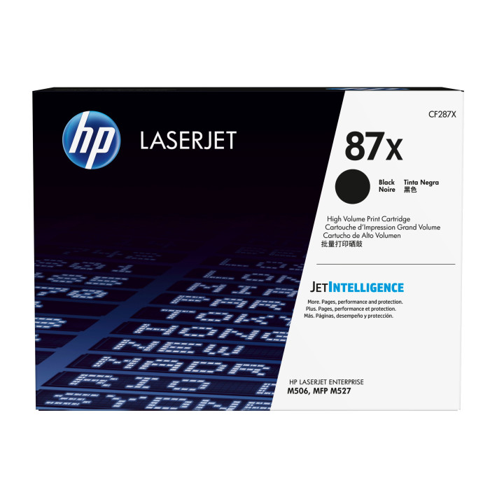 HP Cartucho de tóner original LaserJet 87X de alta capacidad negro