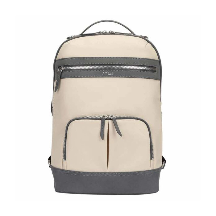 Targus Newport 38,1 cm (15") Mochila Gris, Bronceado