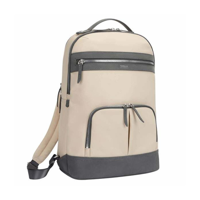 Targus Newport 38,1 cm (15") Mochila Gris, Bronceado