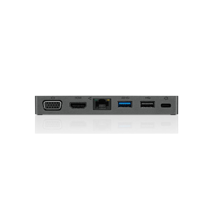 Lenovo 4X90S92381 base para portátil y replicador de puertos Alámbrico USB 3.2 Gen 1 (3.1 Gen 1) Type-C Gris