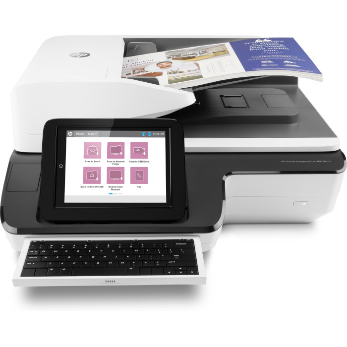HP ScanJet Enterprise Flow N9120 fn2 Escáner plano y alimentador automático de documentos (ADF, Automatic Document Feeder) 600