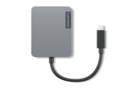 Lenovo 4X91A30366 base para portátil y replicador de puertos Alámbrico USB 2.0 Type-C Gris
