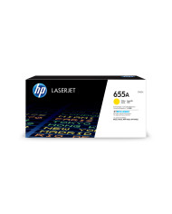 HP Cartucho de tóner Original LaserJet 655A amarillo