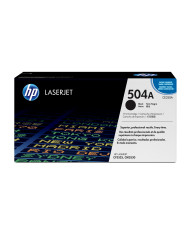 HP Cartucho de tóner original LaserJet 504A negro