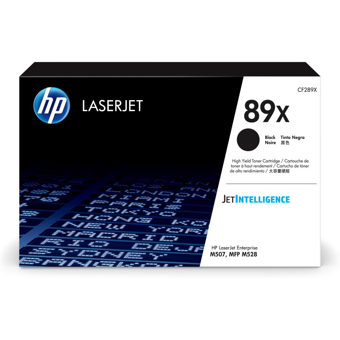 HP Cartucho de tóner Original LaserJet 89X negro de alta capacidad