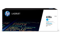 HP Cartucho de tóner Original LaserJet 658A cian