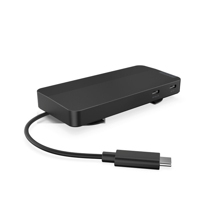 Lenovo 40B90000WW base para portátil y replicador de puertos Alámbrico USB 3.2 Gen 1 (3.1 Gen 1) Type-C Negro