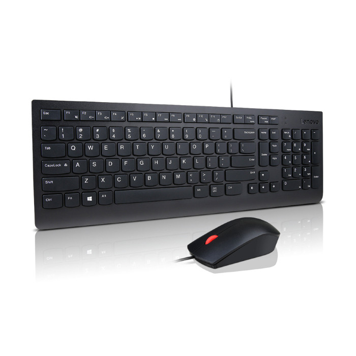 LENOVO  LENOVO ESSENTIAL WIRED COMBO KEYBOARD AND MOUSE