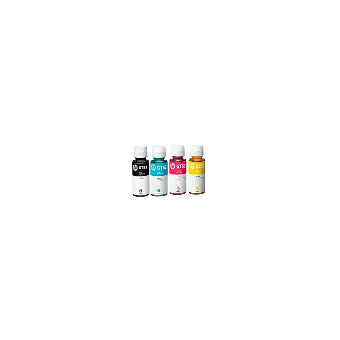 HP  GT53 GT52 ORIGINAL INK BOTTLE 4 PACK