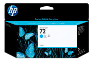 HP Cartucho de tinta DesignJet 72 cian de 130 ml