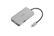 Targus DOCK419USZ base para portátil y replicador de puertos Alámbrico USB 3.2 Gen 1 (3.1 Gen 1) Type-C Gris