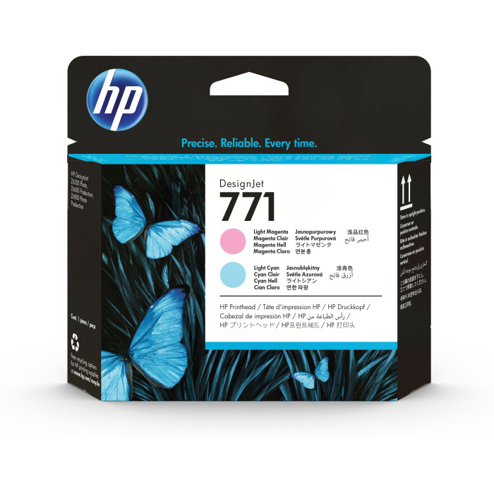 HP Cabezal de impresión DesignJet 771 magenta claro cian claro