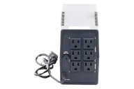 HIKVISION  UPS DE 600 VA 360W ENTRADA Y SALIDA 120 VCA  6 TOMAS