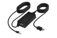 Poly PoE++ 65W 2.5G Adapter with 3.66m CAT6A Cable and Power Cord adaptador e inversor de corriente Interior Negro