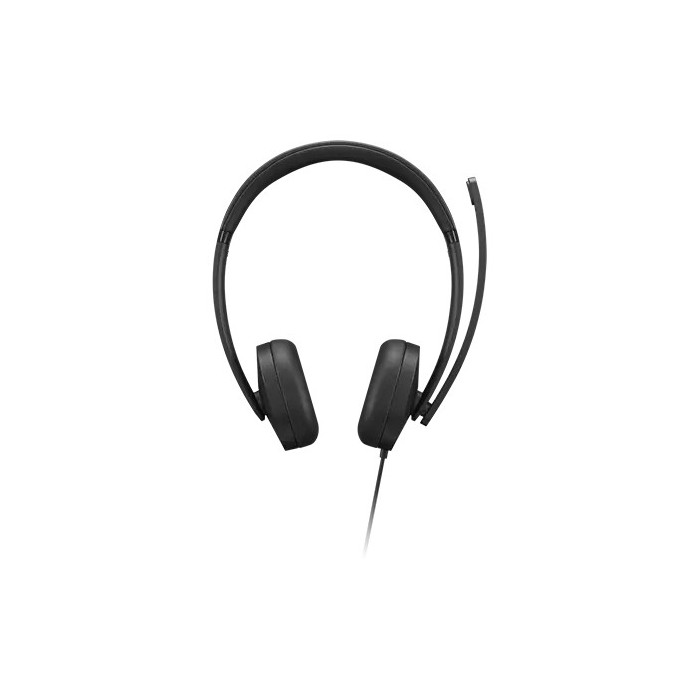 Lenovo 4XD1P83425 auricular y casco Auriculares Alámbrico Diadema Llamadas Música USB tipo A Negro