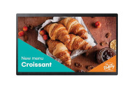 Samsung LH24QBCEBGC Pantalla plana para señalización digital 61 cm (24") LCD Wifi 250 cd   m² Full HD Negro Tizen 7.0