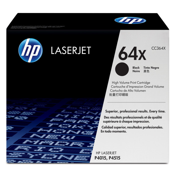 HP 64X High Yield Black Original LaserJet Toner Cartridge cartucho de tóner 1 pieza(s) Negro