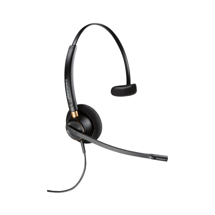HP Poly Poly EncorePro 520 Auriculares Alámbrico Diadema Business Everyday Negro