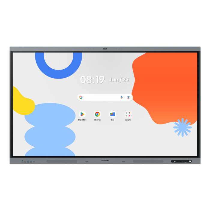 Samsung WA86F-P pizarra blanca interactiva 2,18 m (86") 3840 x 2160 Pixeles Pantalla táctil Negro, Gris