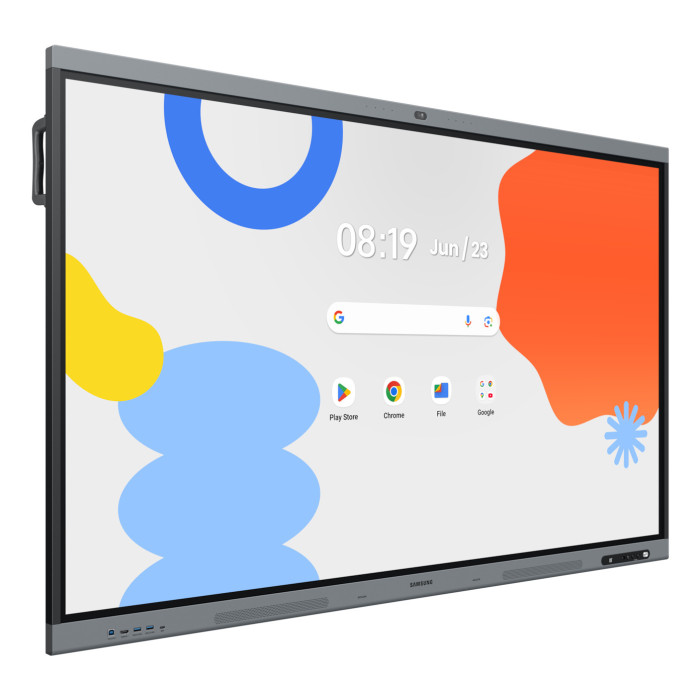 Samsung WA86F-P pizarra blanca interactiva 2,18 m (86") 3840 x 2160 Pixeles Pantalla táctil Negro, Gris