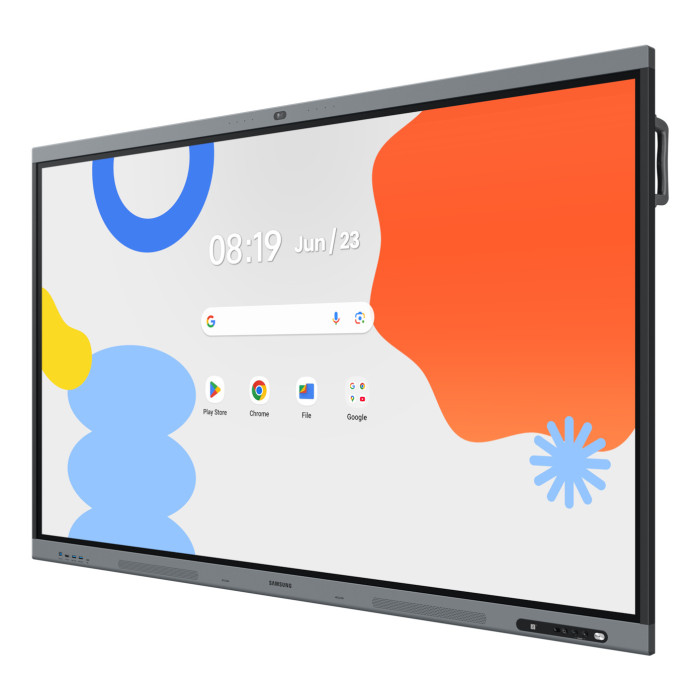 Samsung WA86F-P pizarra blanca interactiva 2,18 m (86") 3840 x 2160 Pixeles Pantalla táctil Negro, Gris