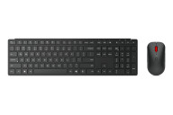 Lenovo 4X31S04814 teclado Ratón incluido Oficina RF Wireless + Bluetooth Español Negro