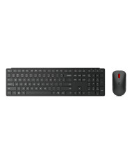Lenovo 4X31S04814 teclado Ratón incluido Oficina RF Wireless + Bluetooth Español Negro