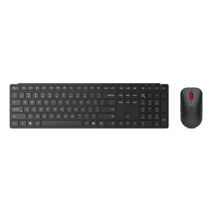 Lenovo 4X31S04814 teclado Ratón incluido Oficina RF Wireless + Bluetooth Español Negro