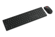 Lenovo 4X31S04814 teclado Ratón incluido Oficina RF Wireless + Bluetooth Español Negro