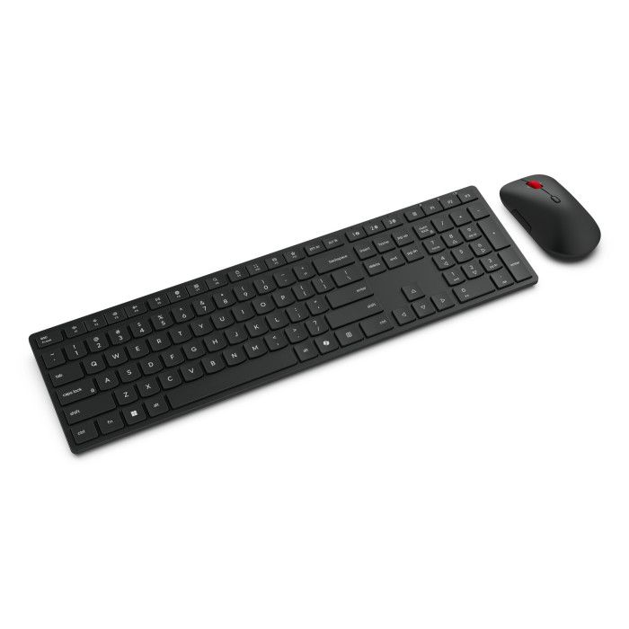 Lenovo 4X31S04814 teclado Ratón incluido Oficina RF Wireless + Bluetooth Español Negro