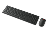 Lenovo 4X31S04814 teclado Ratón incluido Oficina RF Wireless + Bluetooth Español Negro