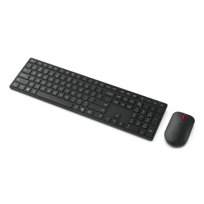 Lenovo 4X31S04814 teclado Ratón incluido Oficina RF Wireless + Bluetooth Español Negro