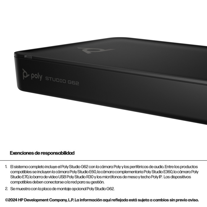 POLYSISTEMA VIDEO CONFERENCIA MODULAR G62