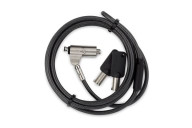 Targus DEFCON N-KL Mini cable antirrobo Negro, Plata 2 m
