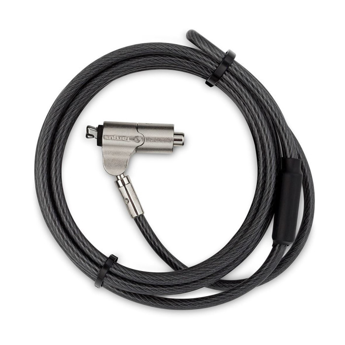 Targus DEFCON N-KL Mini cable antirrobo Negro, Plata 2 m