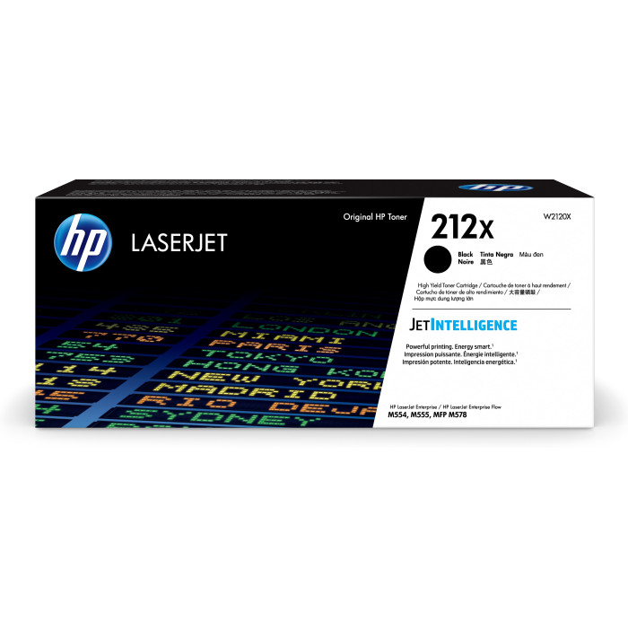 HP Cartucho de tóner Original LaserJet 212X negro de alta capacidad