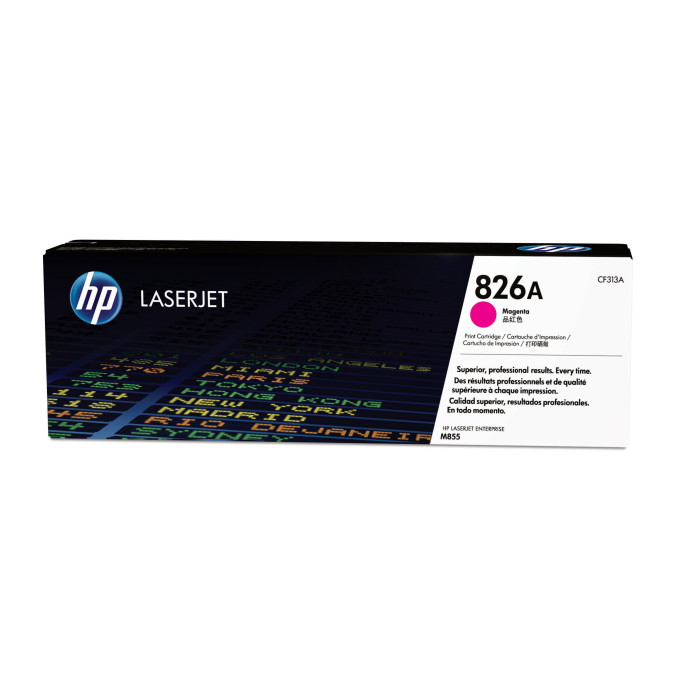 HP Cartucho de tóner original LaserJet 826A magenta
