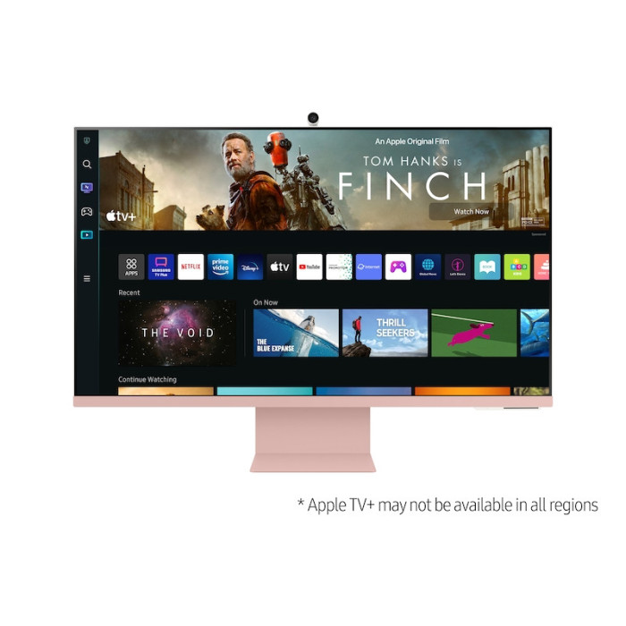 Samsung LS32BM80PUN pantalla para PC 81,3 cm (32") 3840 x 2160 Pixeles 4K Ultra HD Rosa, Blanco