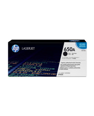 HP Cartucho de tóner original LaserJet 650A negro