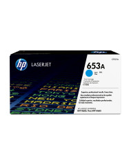 HP Cartucho de tóner original LaserJet 653A cian