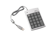 Targus Ultra Mini USB Keypad teclado numérico Plata