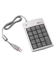 Targus Ultra Mini USB Keypad teclado numérico Plata