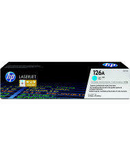 HP Cartucho de tóner original LaserJet 126A cian