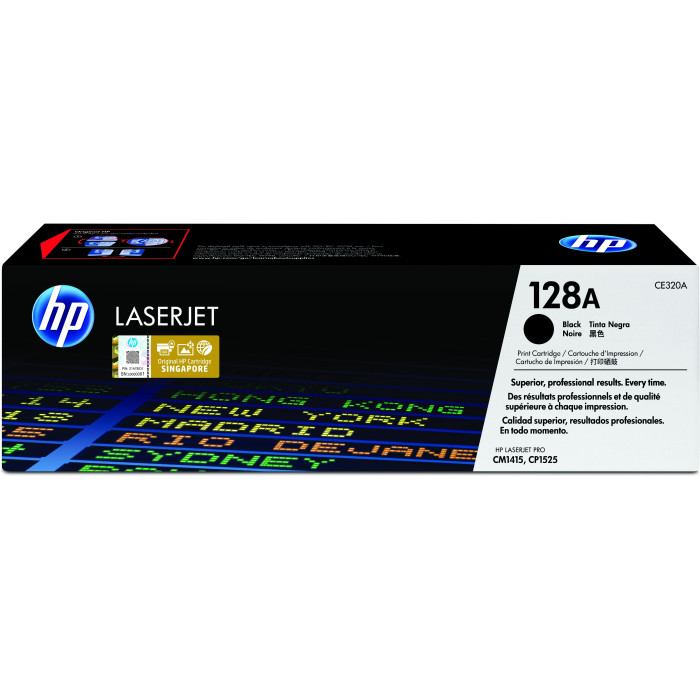 HP Cartucho de tóner original LaserJet 128A negro