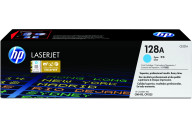 HP Cartucho de tóner original LaserJet 128A cian