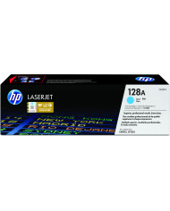 HP Cartucho de tóner original LaserJet 128A cian