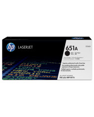 HP Cartucho de tóner original LaserJet 651A negro