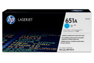 HP Cartucho de tóner original LaserJet 651A cian