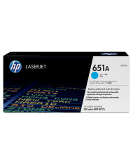HP Cartucho de tóner original LaserJet 651A cian
