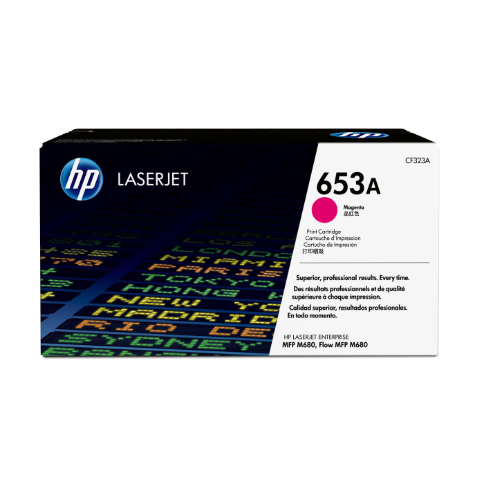 HP Cartucho de tóner original LaserJet 653A magenta